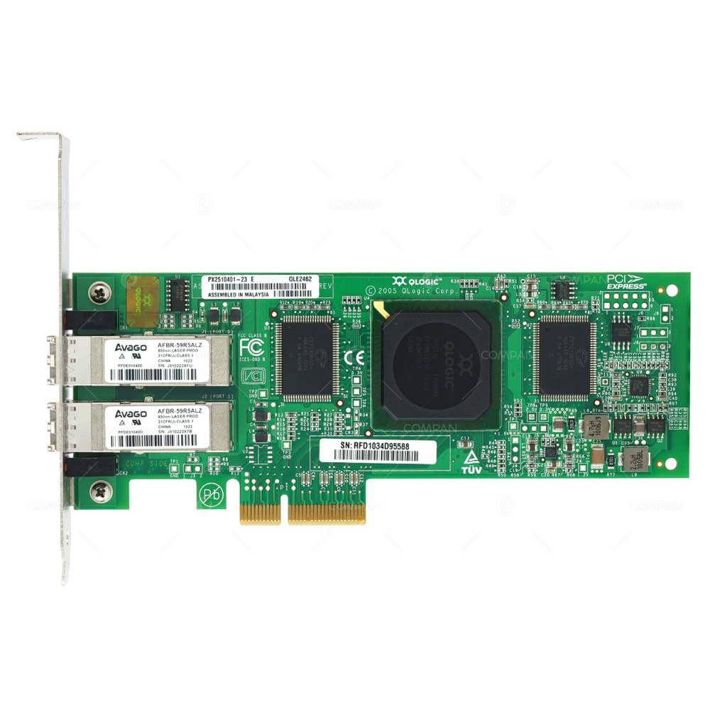 39R6528 IBM QLOGIC QLE2462 4GB DAL PORT FC ADAPTER